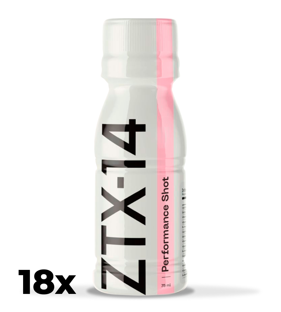 Ztx-14 Shot Alta Performance Cognitiva, Natural, Pack com 18 unidades